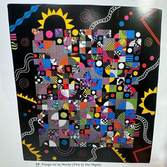 Quilt Pattern Happy Trails Classic Drunkard's Path by Pepper Cory Book - Picture 2 of 10